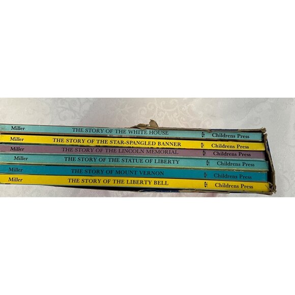 Set Of 6 Cornerstones Of Freedom Books By Natalie Miller Hardcover Childrens Pre - Picture 2 of 9